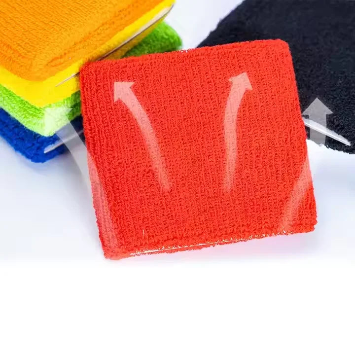Custom Woven Sweatbands | 200-Piece MOQ & 31-Day Lead Time | Breathable Sports Wristbands | Football Tennis Gym