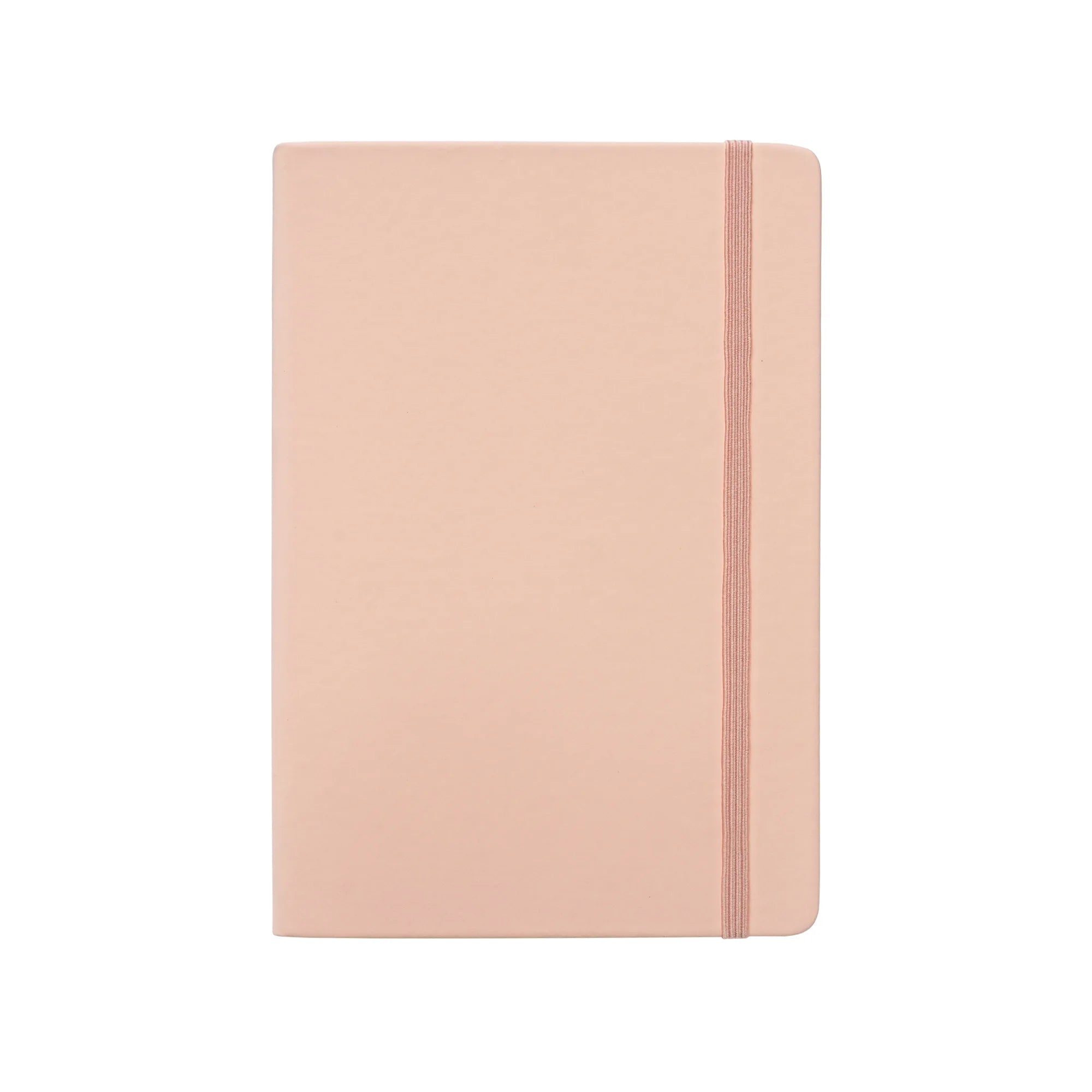 A5 Hardcover PU Leather Notebook with Elastic Band for Daily Writing, Office and Custom Logo