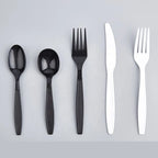 Custom Disposable Black Cutlery Set | 100,000 MOQ | 5-Day Lead Time