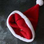 Custom Santa Hats 50 pcs | Embroidered Logo