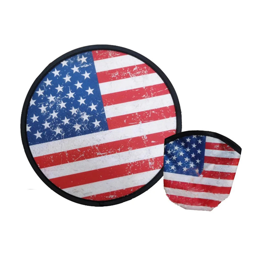 Custom Logo Folding Nylon Flyer Flying Disc for Giveaways | MOQ 100