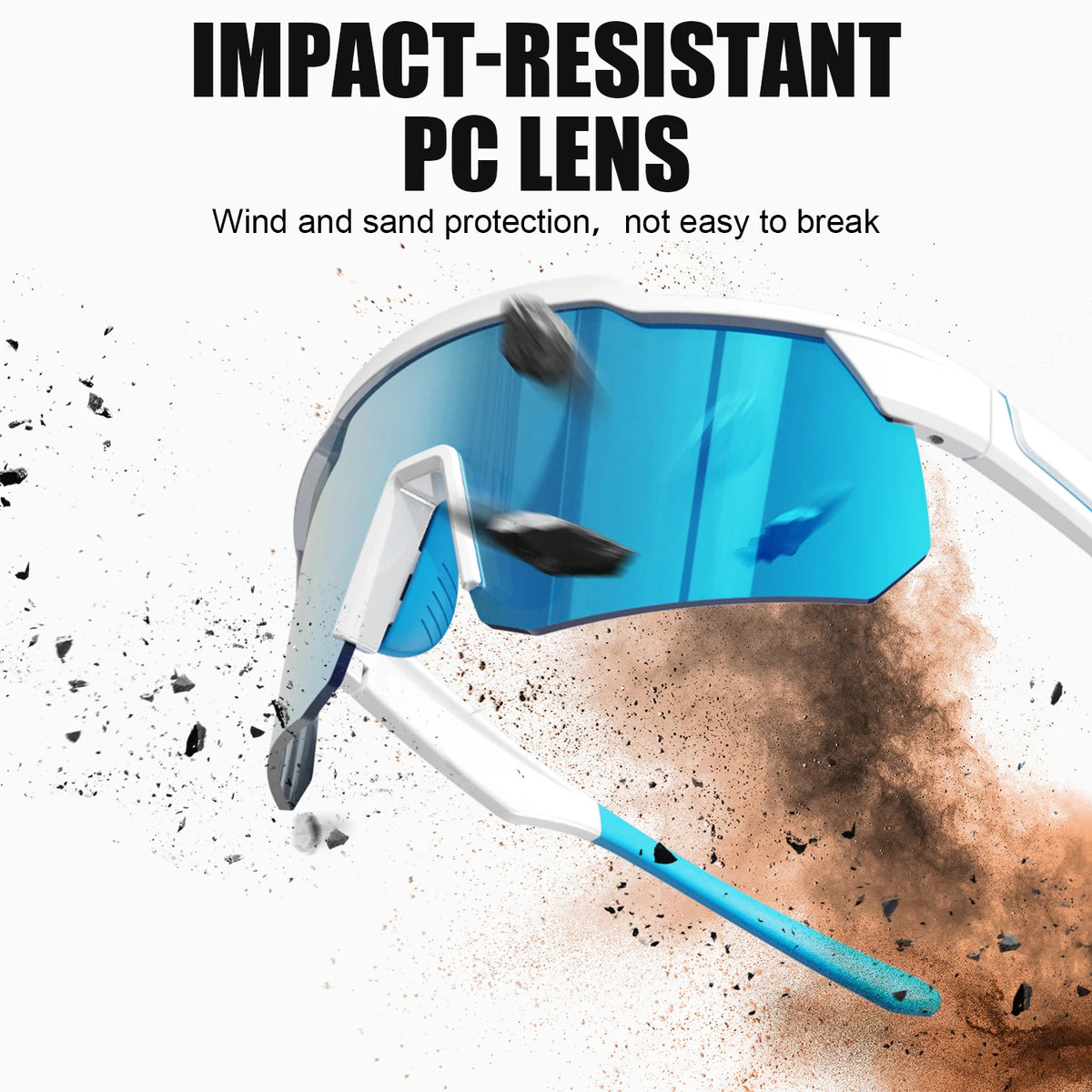 Custom TR90 UV400 Sport Sunglasses with Logo | MOQ 50 pcs