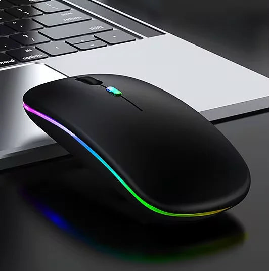 Custom RGB Wireless Mouse with Logo | MOQ 10 Pcs