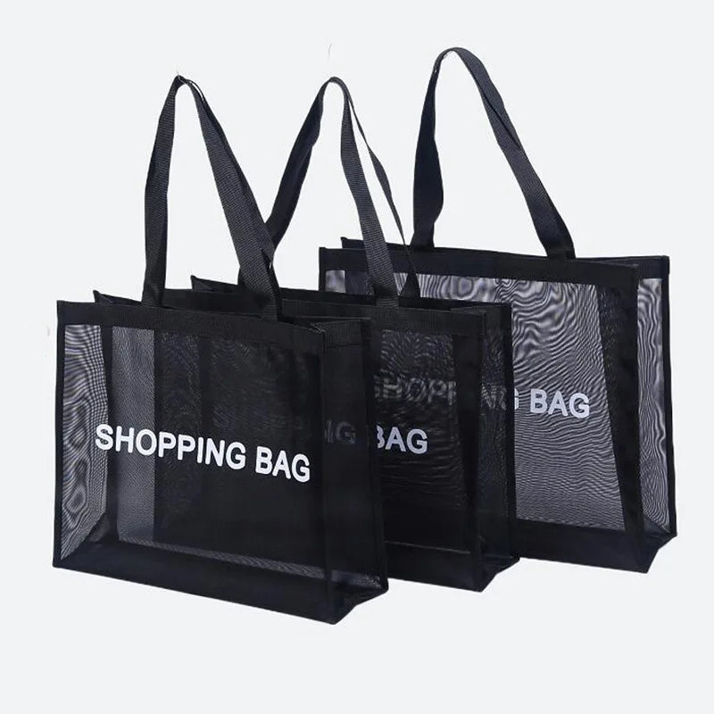 Custom Nylon Mesh Bag with Logo | Bulk MOQ 500