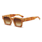 Custom Logo UV400 Rectangle Sunglasses | PC Frame 100 MOQ Private Label