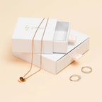 Custom Rigid Paper Drawer Box for Jewelry | MOQ 500 | 14-Day Lead Time
