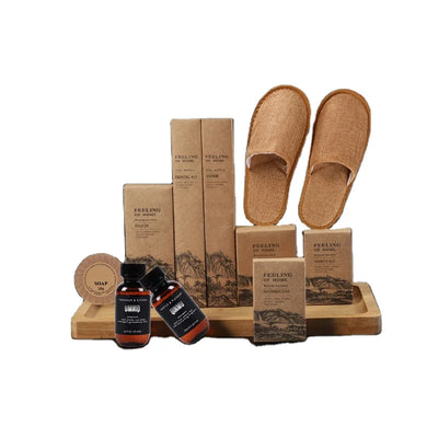 Eco-Friendly Hotel Amenity Sets with Logo – 5,000 MOQ, 25-Day Lead