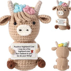 Handmade Crochet Animal Dolls | 1-Piece MOQ & 7-Day Lead Time | Corporate Gifts & Decoration