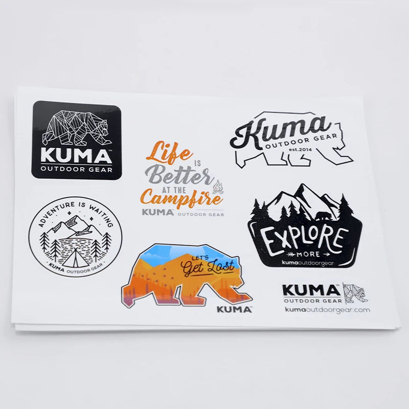Custom Die Cut Stickers with Logo | Vinyl Kids Stickers