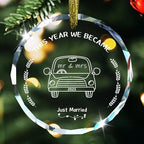 K9 Crystal Christmas Ornaments | Custom UV Printing | Bulk