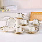 Custom Ceramic Coffee Cup Set — 31-Day Lead, Gift Box, OEM/ODM
