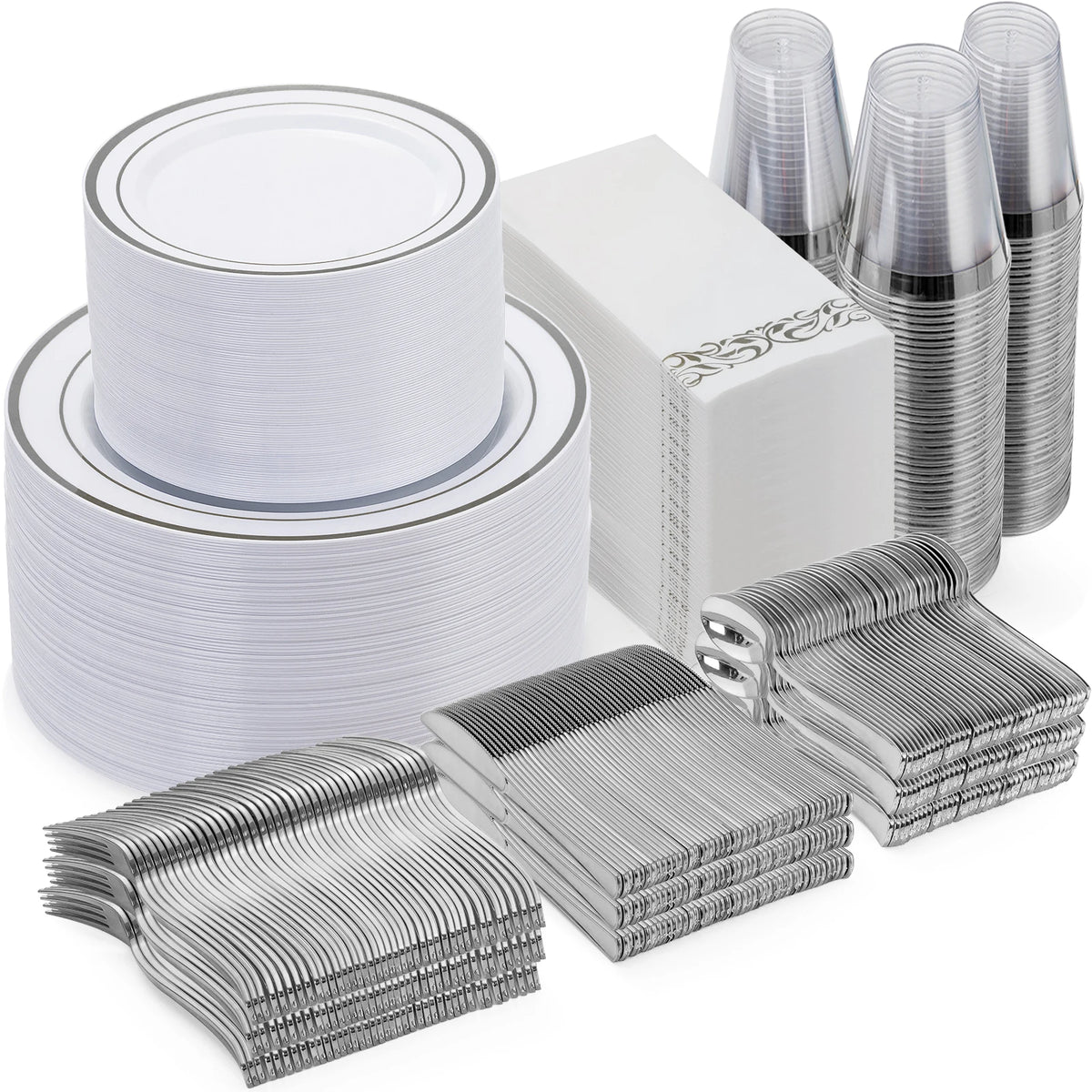 Premium Tableware Set 700 Pcs with Logo | 7-Day Lead Time
