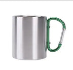 Carabiner Camping Tumbler 200ml 300ml | Custom Logo | 304 SS