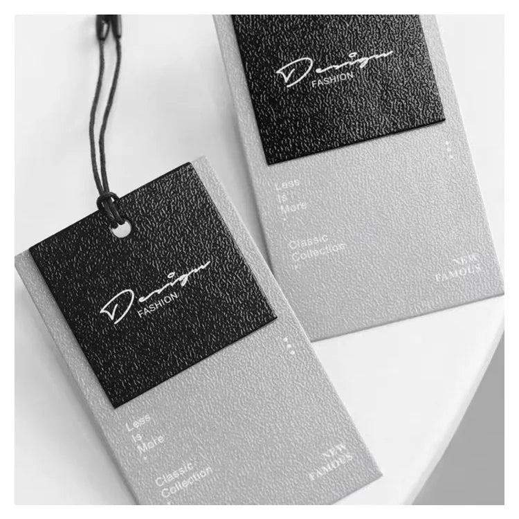 Custom Hang Tags for Clothing with Logo Wholesale | MOQ 500