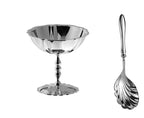 304 Stainless Steel Dessert Cup | Tulip Shape | 50 MOQ | Custom Logo