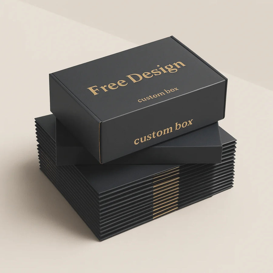 Custom Printed Mailer Boxes: 500 MOQ, 12-Day Production, CMYK Offset | Cardboard Gift & Shipping Packaging