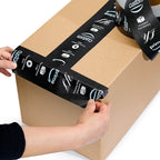 Custom Printed Kraft Paper Tape with Logo | Reinforced