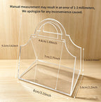 Acrylic Handbag Favor Boxes | Clear Wedding Favors | Wholesale