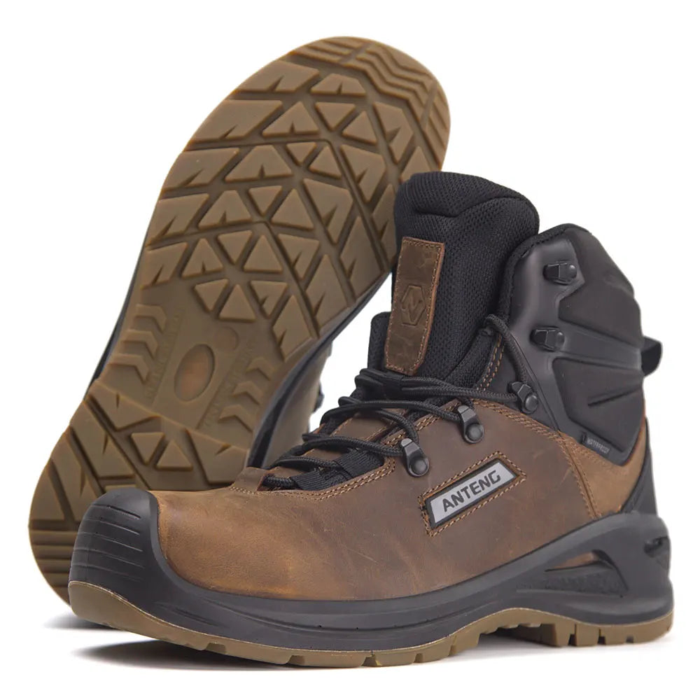 Custom S3 Composite Toe Work Boots with Logo | OEM MOQ 500