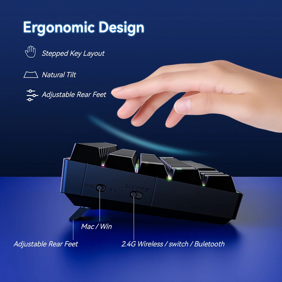 Custom 60% Mechanical Gaming Keyboard | Blue Switch