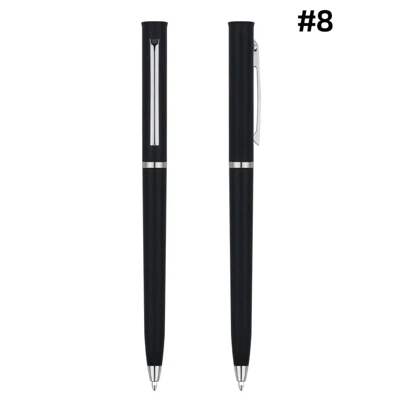 Custom Ballpoint Pens with Logo – 100 MOQ, UV Printing, 6g