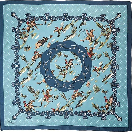 Custom 6A Mulberry Silk Geometric Scarf with Digital Print | 1-Piece MOQ & 7-Day Lead Time
