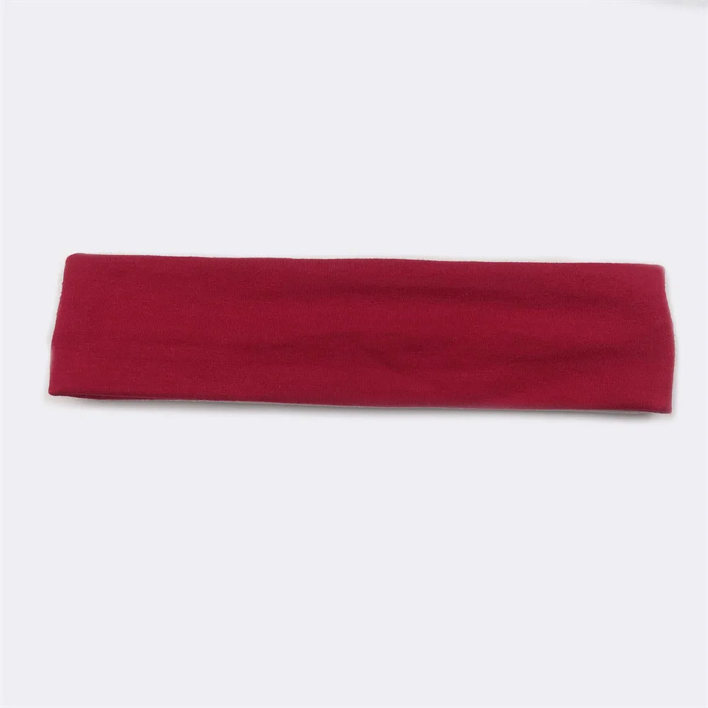 Custom Spandex Headband for Women | 23.5cm Stretch Hair Band for Sports & Fashion