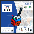 Custom Rubber Luggage Tags with Logo – 9-Day Lead, Sublimation