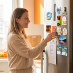 Custom Christmas Acrylic Fridge Magnets Wholesale | MOQ 1000