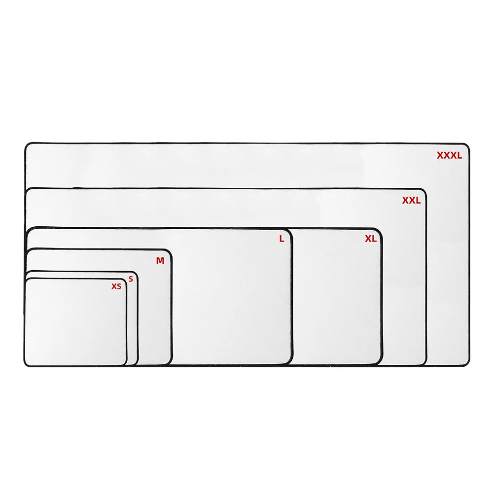 Custom XXL Desk Mat 800x400mm | Full Sublimation | Waterproof | 100pc MOQ