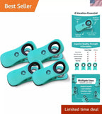 Custom Plastic Spring Clips with Logo | PP Plastic, 4,000 MOQ
