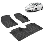 Custom Fit All Weather 3D TPE Floor Mat Set for Toyota Prius Alpha Harrier Prius 30 Crown