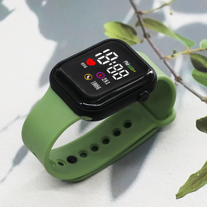Custom Kids Digital LED Watch with Logo | 6-Day Lead Time