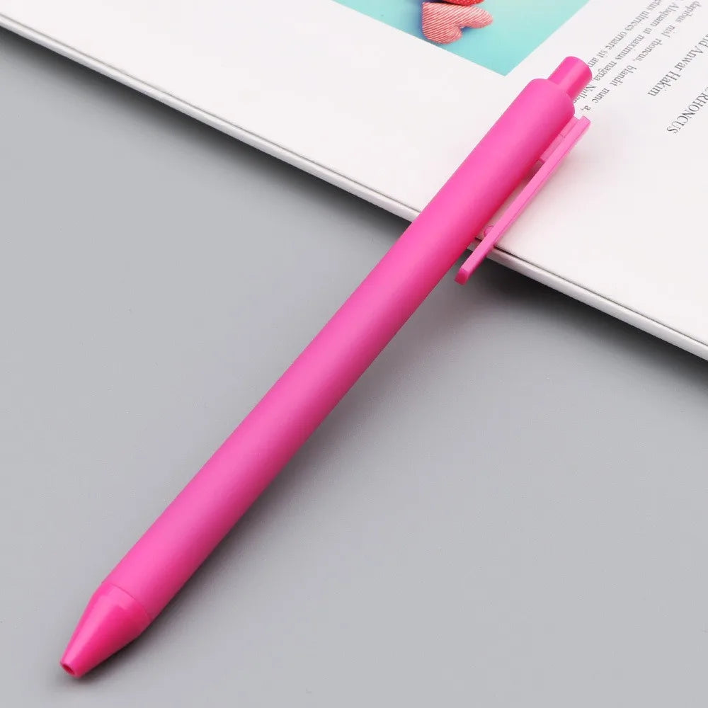 Custom Rubber Coated Pens with Logo | 100 MOQ, Silk Screen Printing, Bulk Promotional