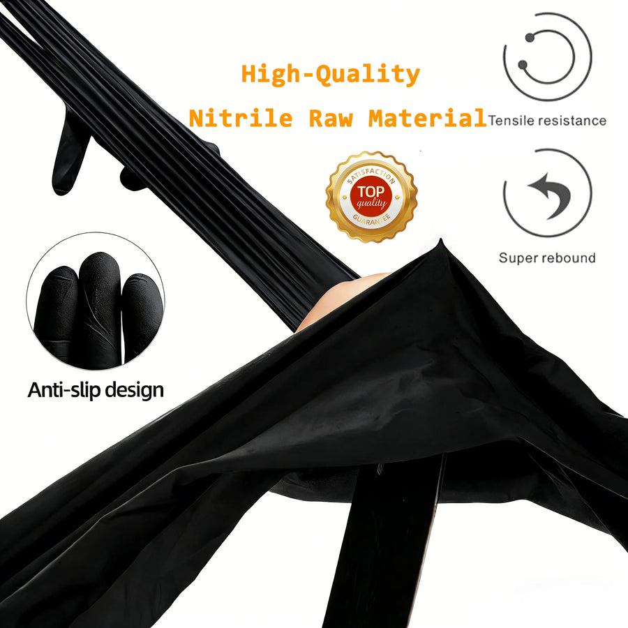 Custom Nitrile Disposable Gloves 10,000pcs MOQ | 510K FDA, CE, Powder-Free, 3-6mil for Medical Food