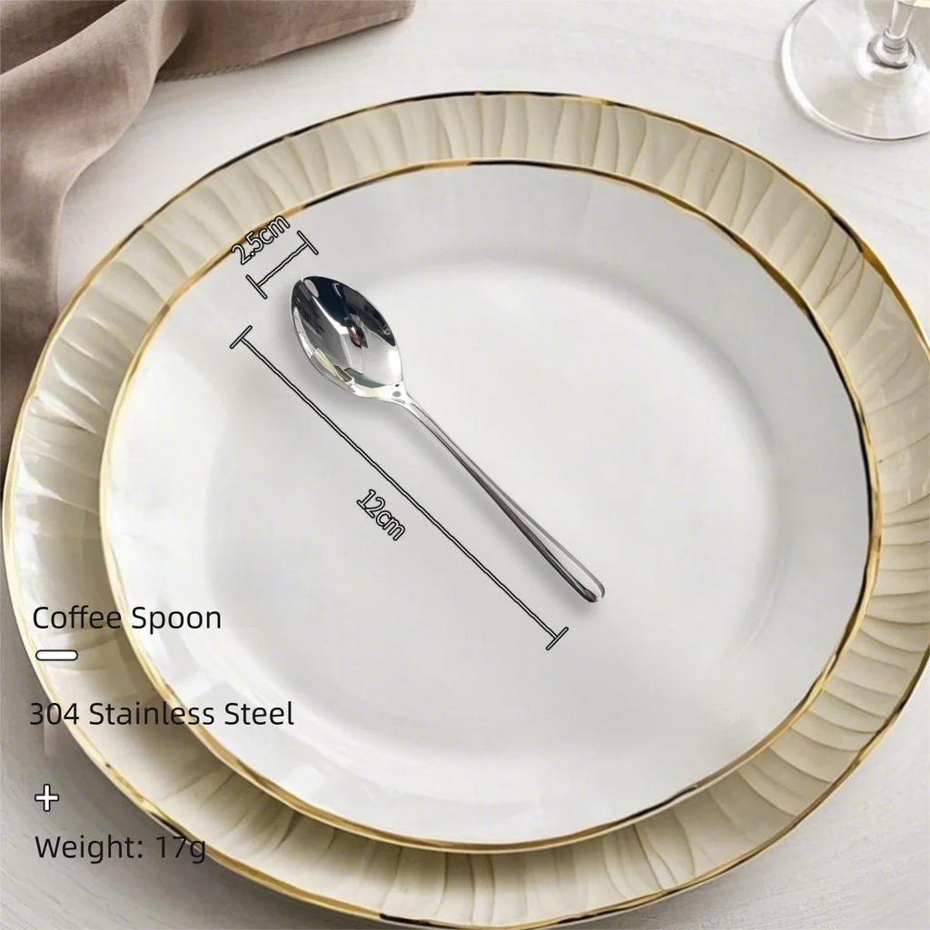 304 Stainless Steel Flatware Set | 300 MOQ | Super Mirror Polish | Custom