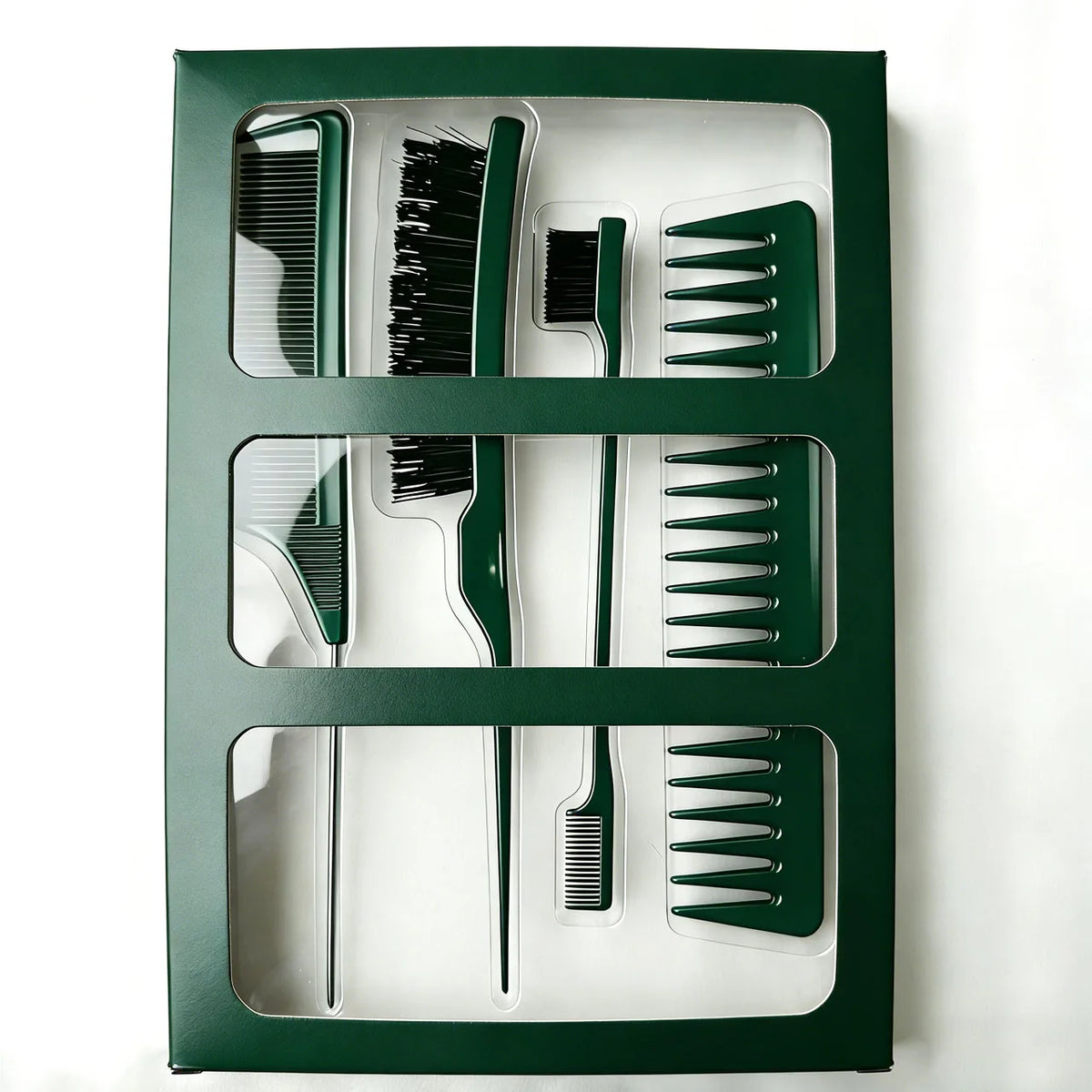 Custom 4-Piece Hair Brush Gift Set with Logo | 2,400 MOQ