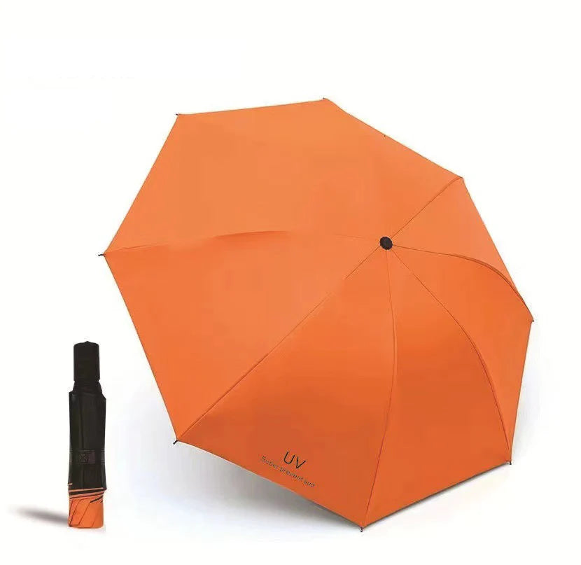 Custom 190T Pongee Umbrella with Logo | 100 MOQ Fully Automatic