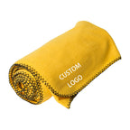 Simple Design Promotion Fleece Blanket Polyester Bulk Polar Blanket Customized