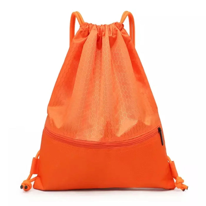 Minimalist Drawstring Backpack 420D Polyester | Custom Logo Bags for Events, Schools & Brands