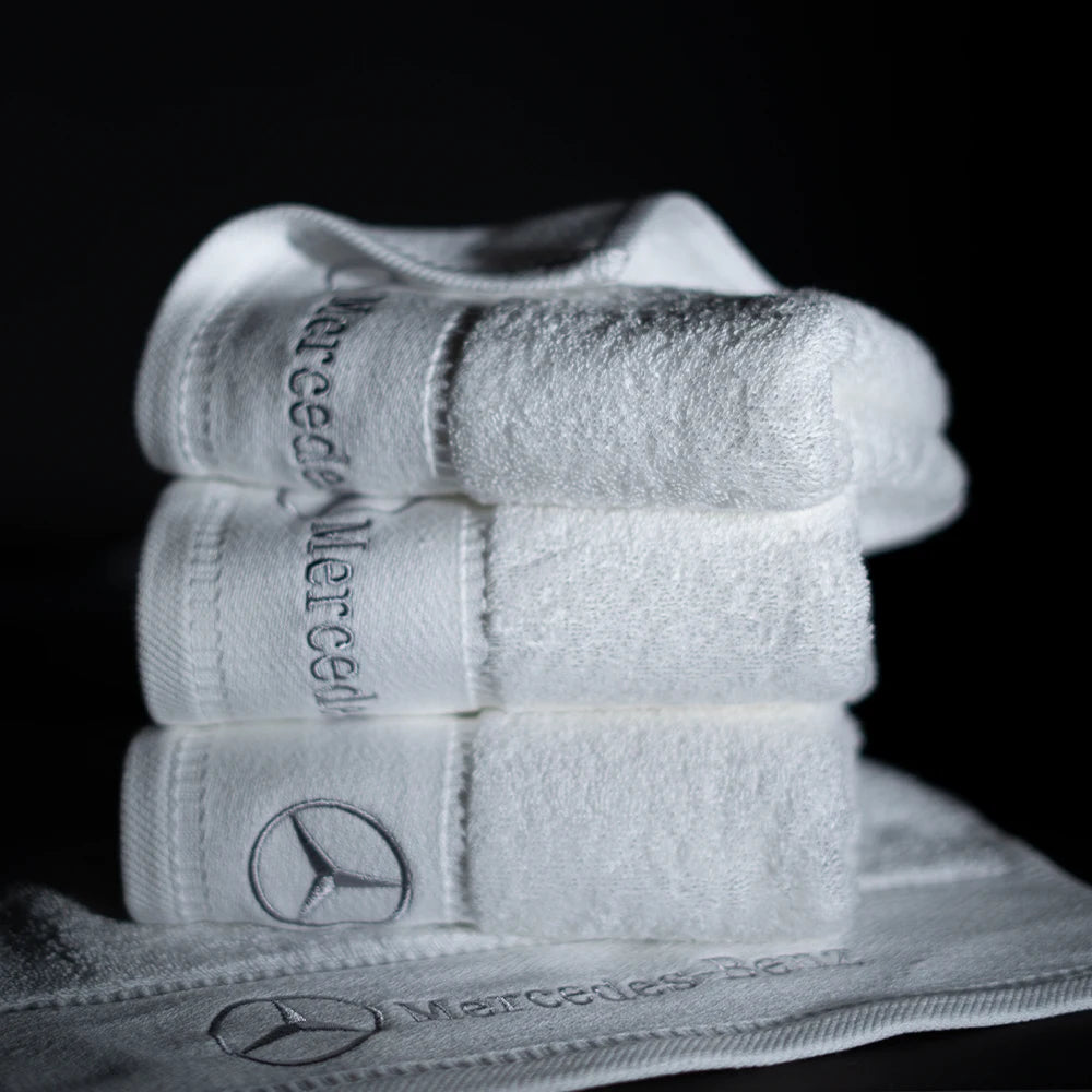 Custom Embroidered Towel Set with Logo | 300 MOQ