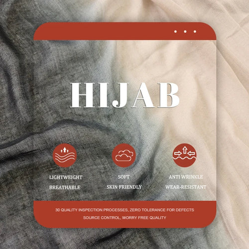 Custom Cotton-Modal Ethnic Scarves | 2-Piece MOQ & 31-Day Lead Time | Gradient Tie Dye Patterns