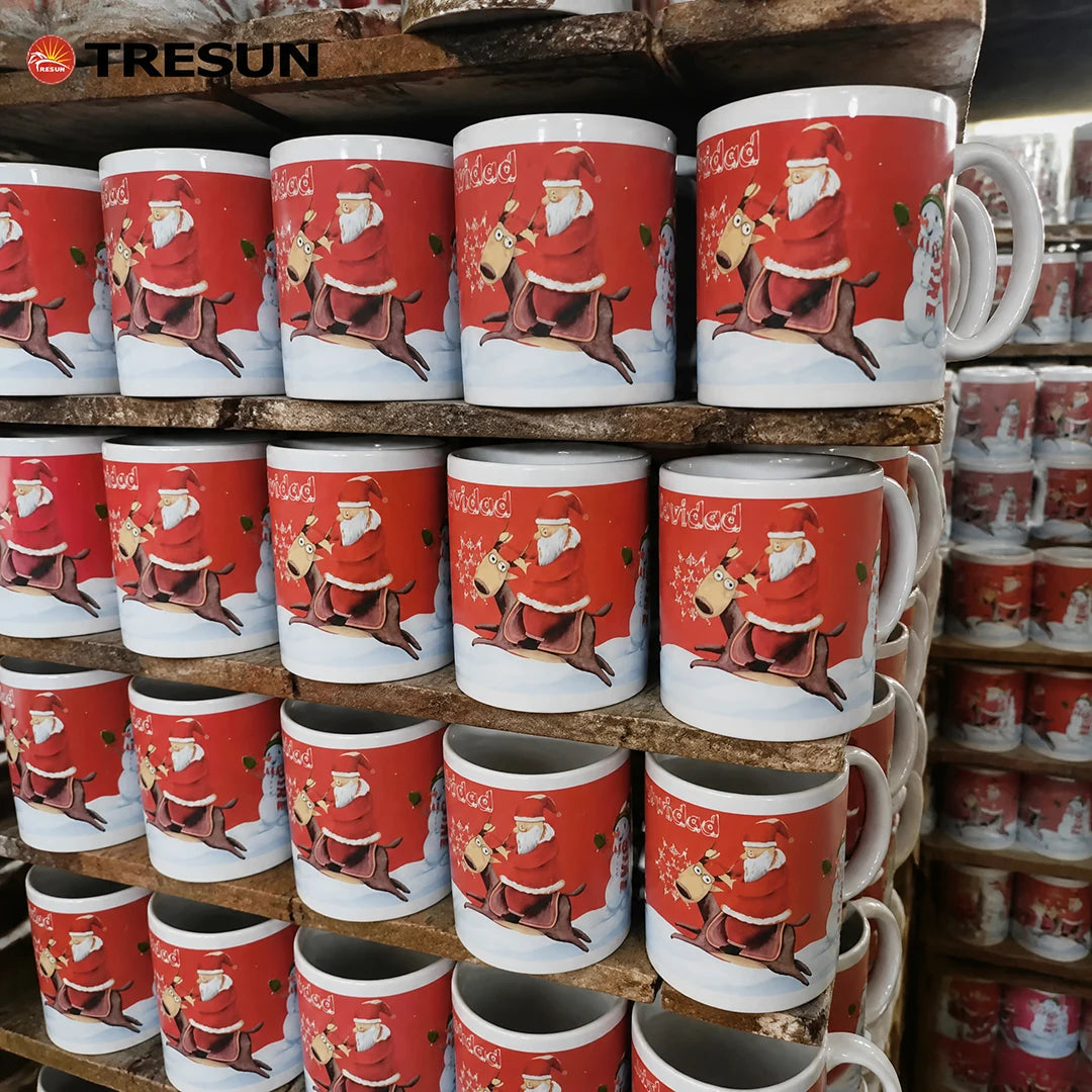 Custom Christmas Mugs 50 pcs | CE Certified