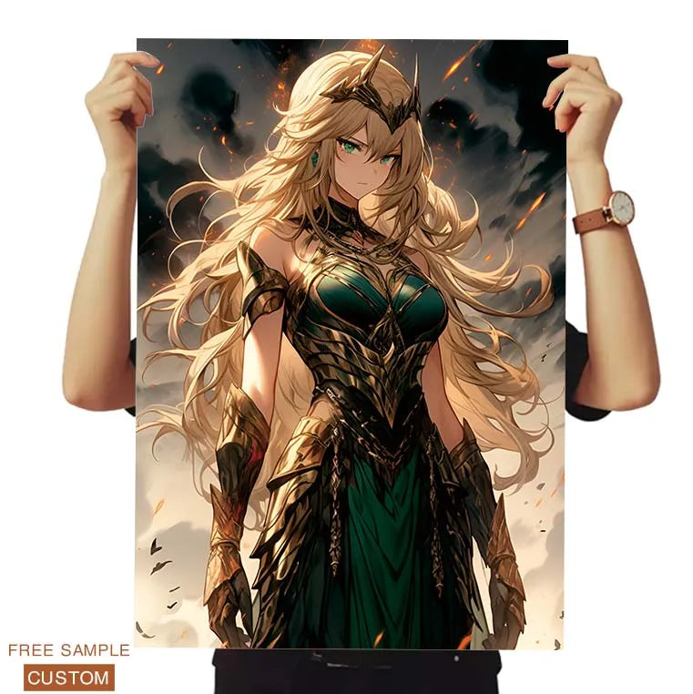 Custom Printed Wall Art Posters | Full Color Offset Printing | 1,000 Pcs MOQ | Any Size