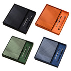 Custom Corporate Gift Set with Logo | Water Bottle Pen Notebook | 10 MOQ