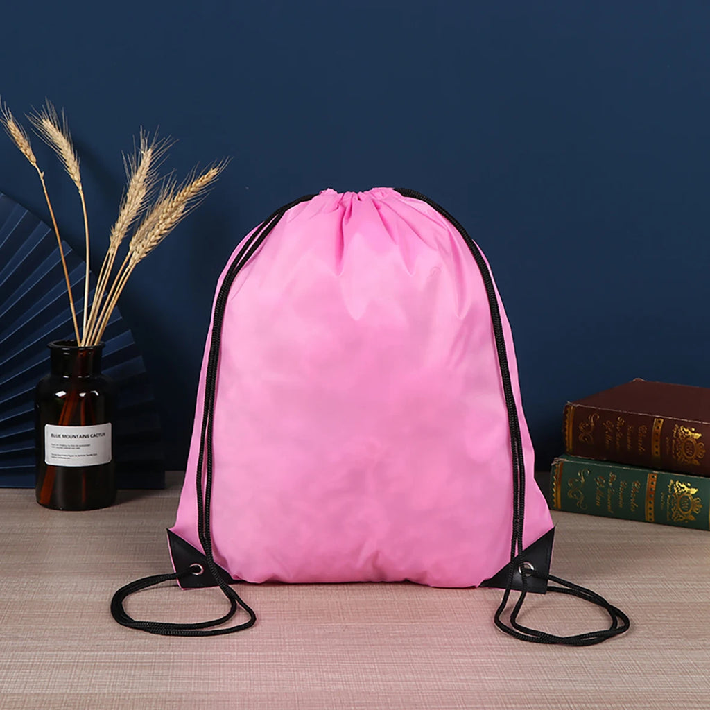 Custom Polyester Drawstring Bag | Promotional Gym Backpack