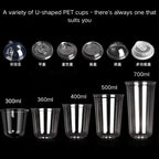 Custom Logo Takeaway Plastic Cups | Bulk MOQ 5000