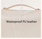 Custom Cosmetic Bags with Logo – PU Leather, 300 pcs MOQ