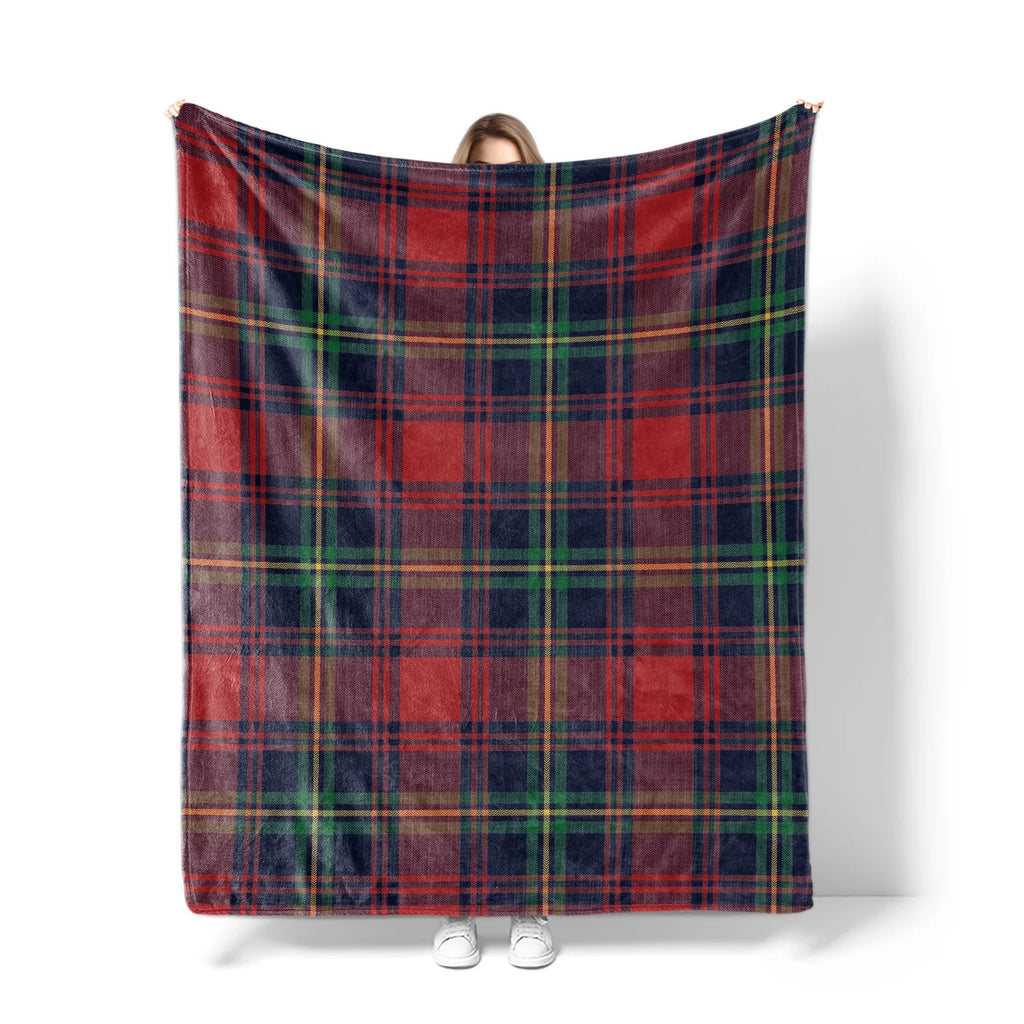Custom Flannel Fleece Blanket | Recycled Polyester | Jacquard & Embroidery | MOQ 20 Pieces