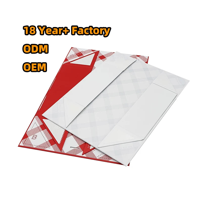 Custom Magnetic Folding Gift Boxes: 2 MOQ, 10-Day Lead, Recyclable | Shoe & Gift Packaging